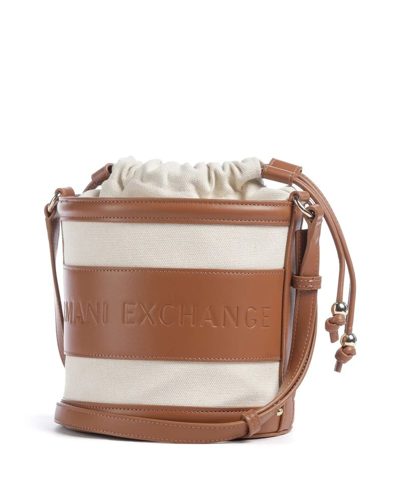 Armani Exchange Marisol Sac seau natural/saline clay
