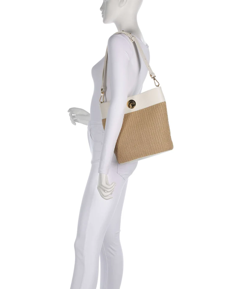 Coccinelle Nikla Sac seau natural/pearl