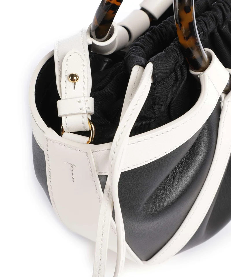 Coccinelle Shell Sac à main pearl/noir