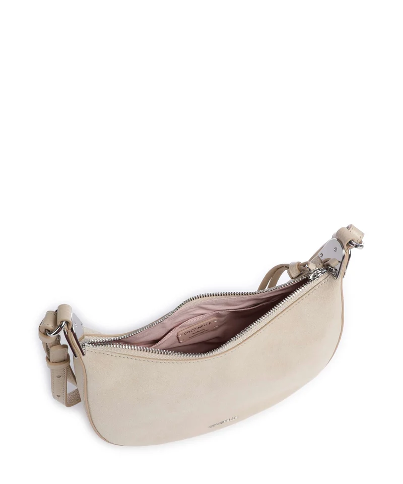 Coccinelle Fujiko Suede Sac bandoulière sandshell