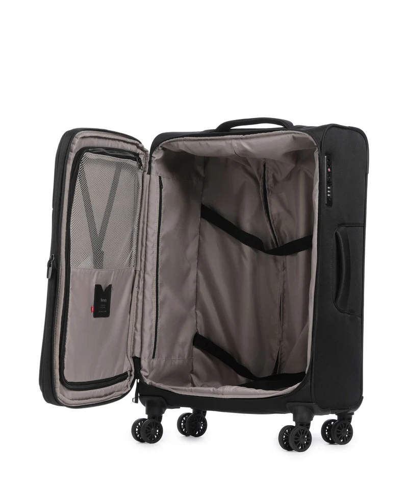 Pack Easy GoUp Valise 4 roues black