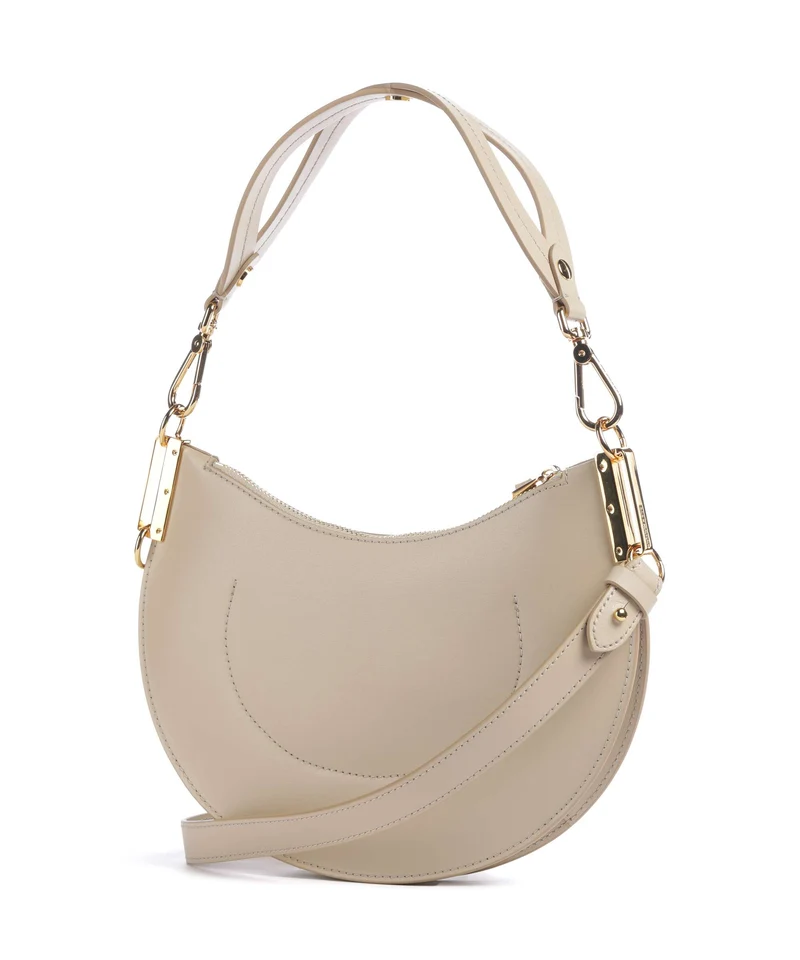 Coccinelle Sunup Monogram Sangallo Sac porté épaule sandshell
