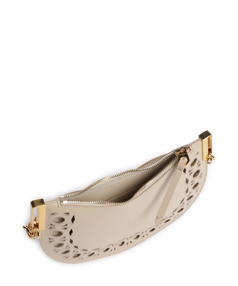 Coccinelle Sunup Monogram Sangallo Sac porté épaule sandshell