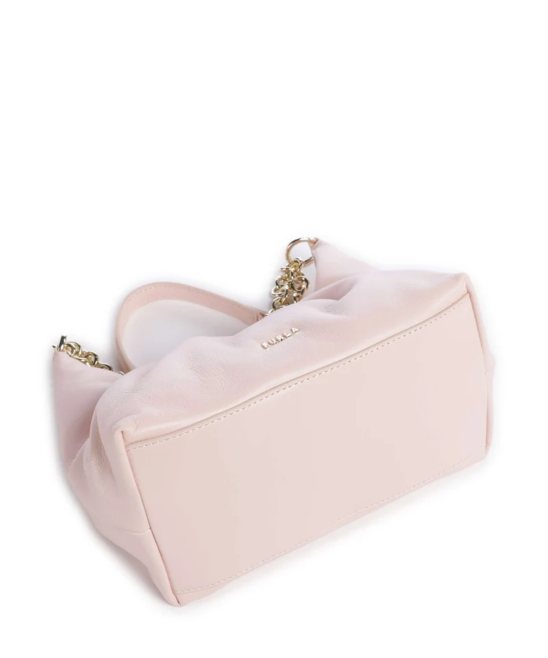 Furla Delia Mini Sac porté épaule dusty pink