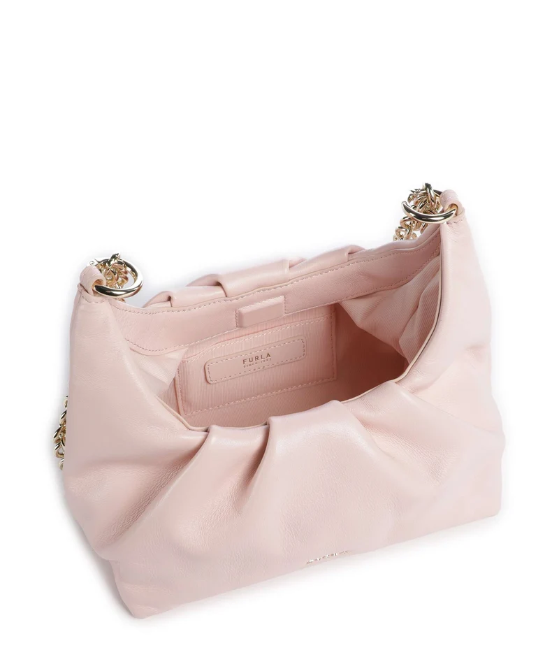 Furla Delia Mini Sac porté épaule dusty pink