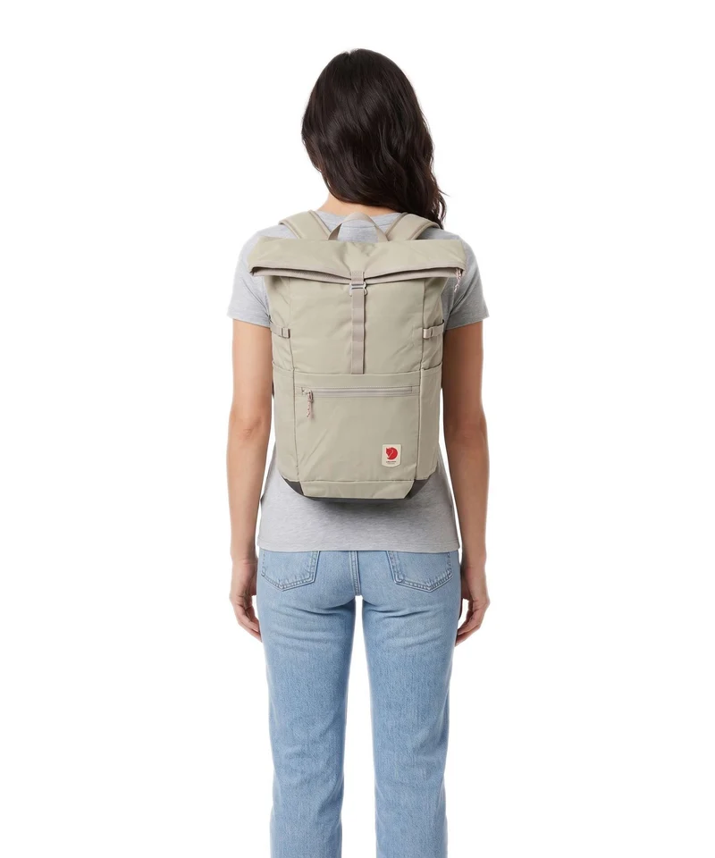 Fjällräven High Coast 24 Sac à dos roll-top fossil