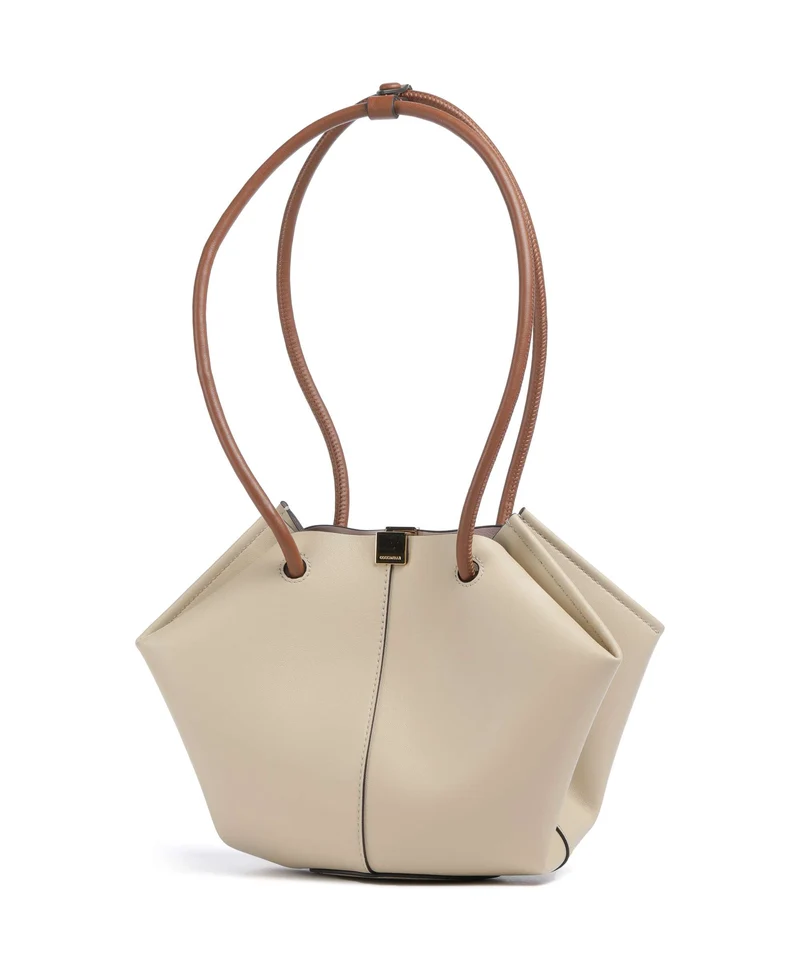 Coccinelle Kamy Sac porté épaule sandshell/cognac