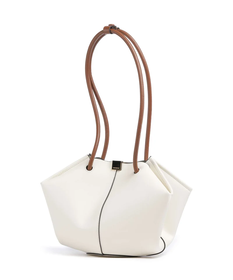 Coccinelle Kamy Sac porté épaule pearl/cognac