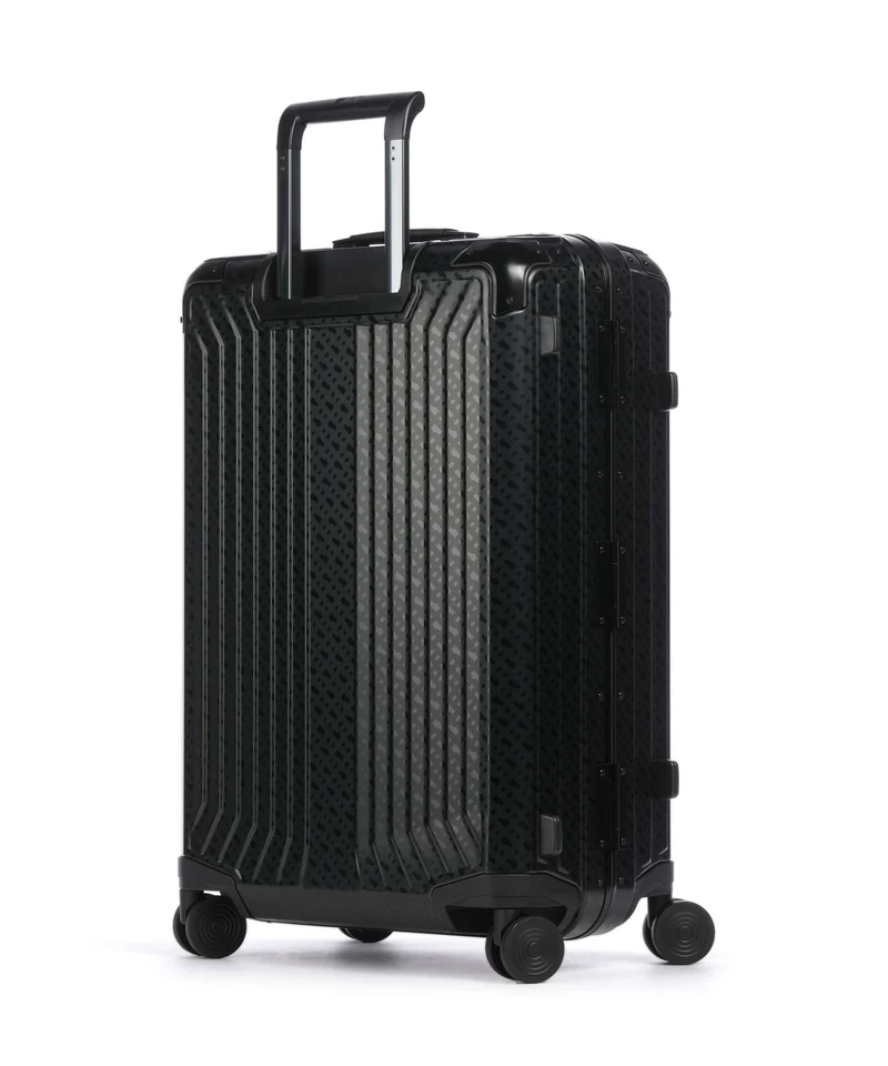 Samsonite Lite-Box Alu Boss Edition Valise 4 roues graphite monogram