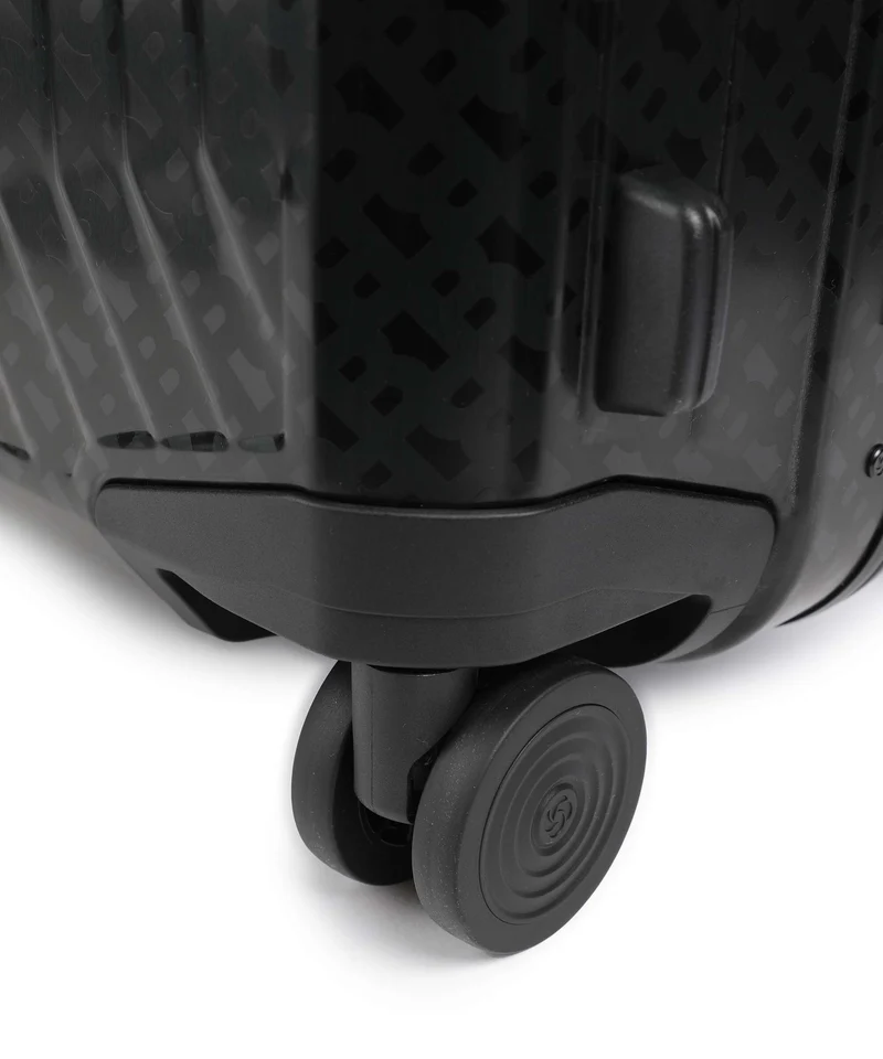 Samsonite Lite-Box Alu Boss Edition Valise 4 roues graphite monogram
