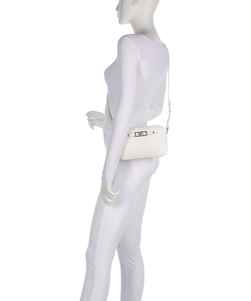 Armani Exchange Polly Sac bandoulière off white