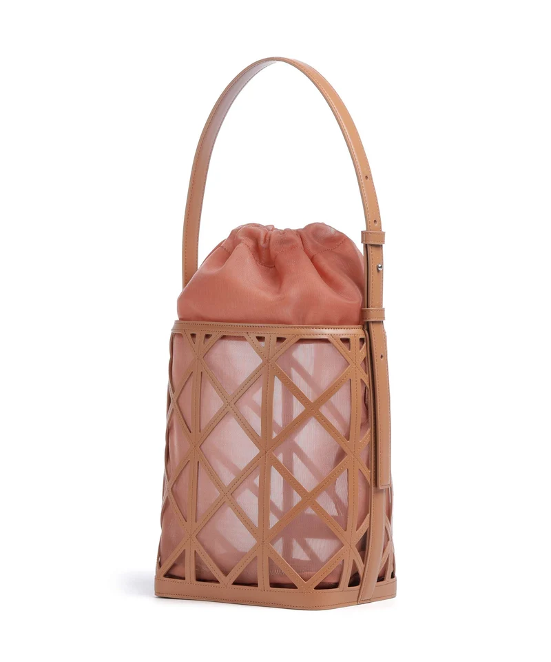 Emporio Armani Deva M Sac seau terracotta