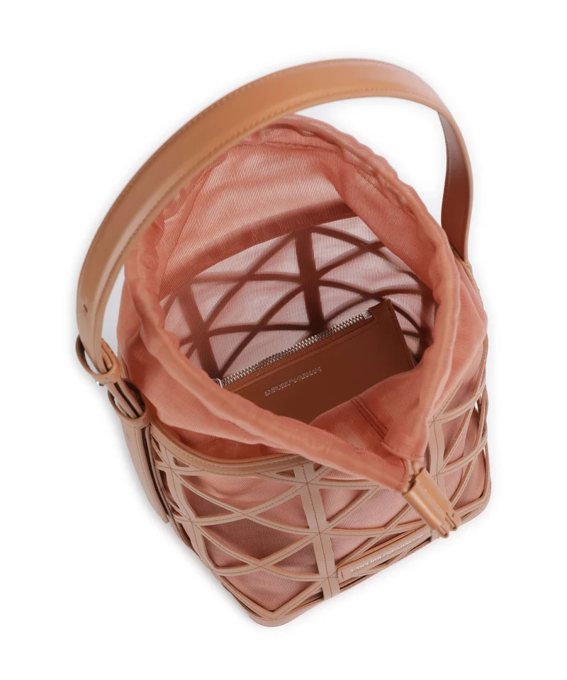 Emporio Armani Deva M Sac seau terracotta