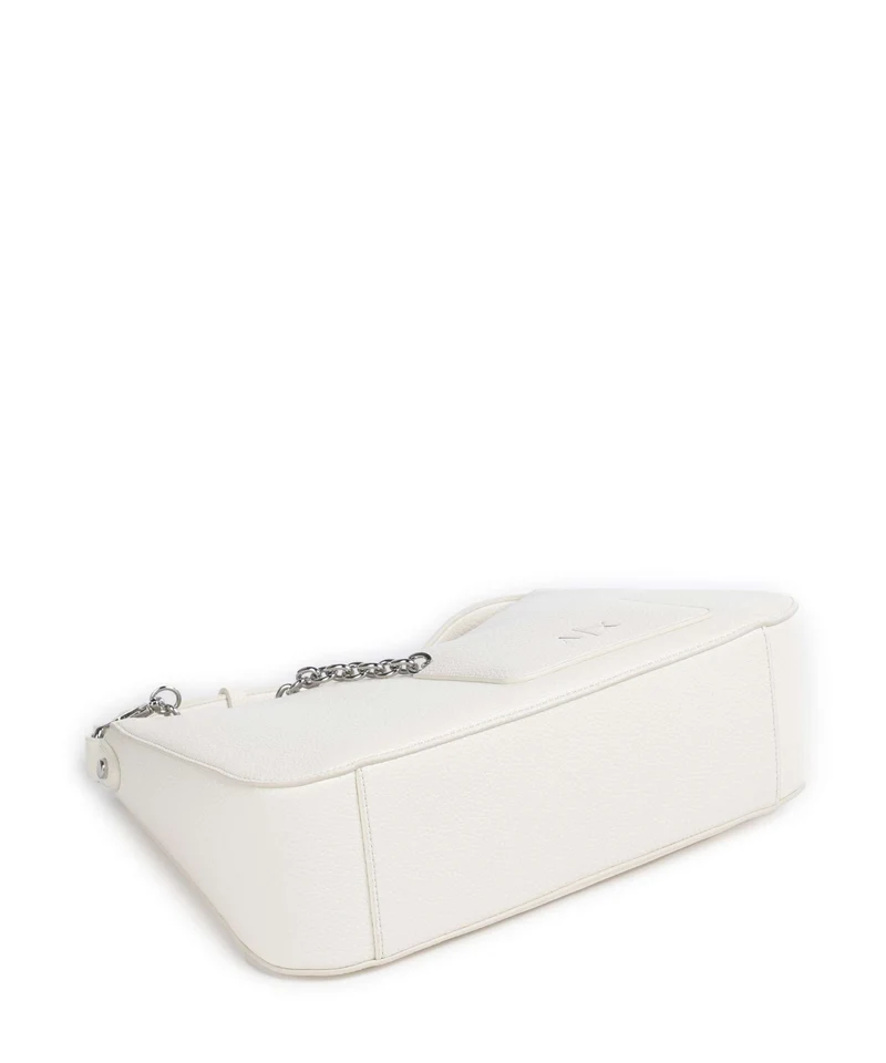 Armani Exchange Mila M Sac porté épaule off white