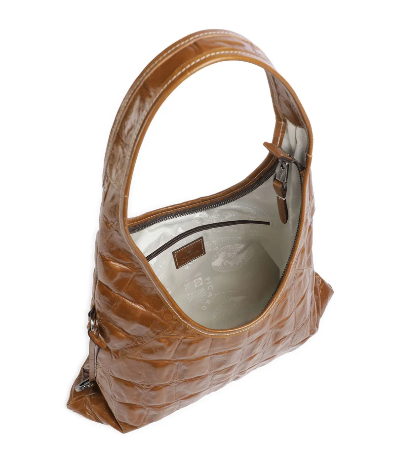 Picard Key Largo Sac porté épaule cognac