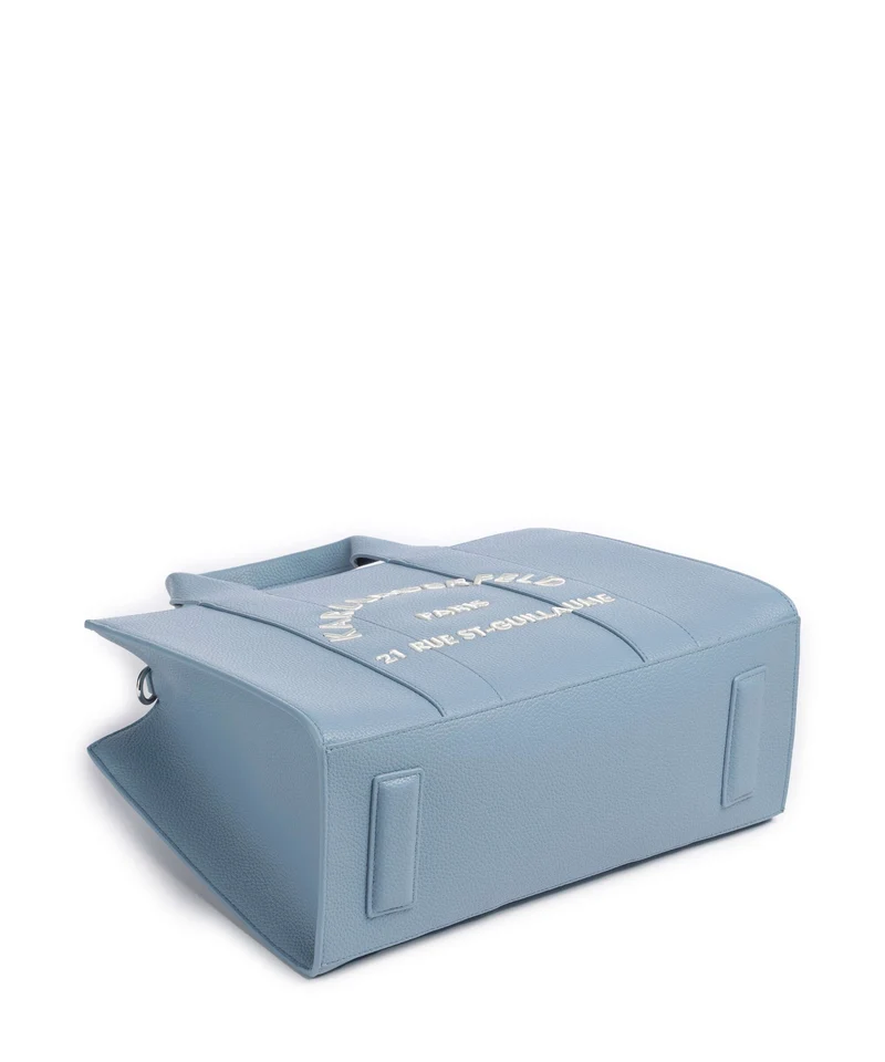 Karl Lagerfeld K/Rue St Guillaume Medium Sac à main blue bloom