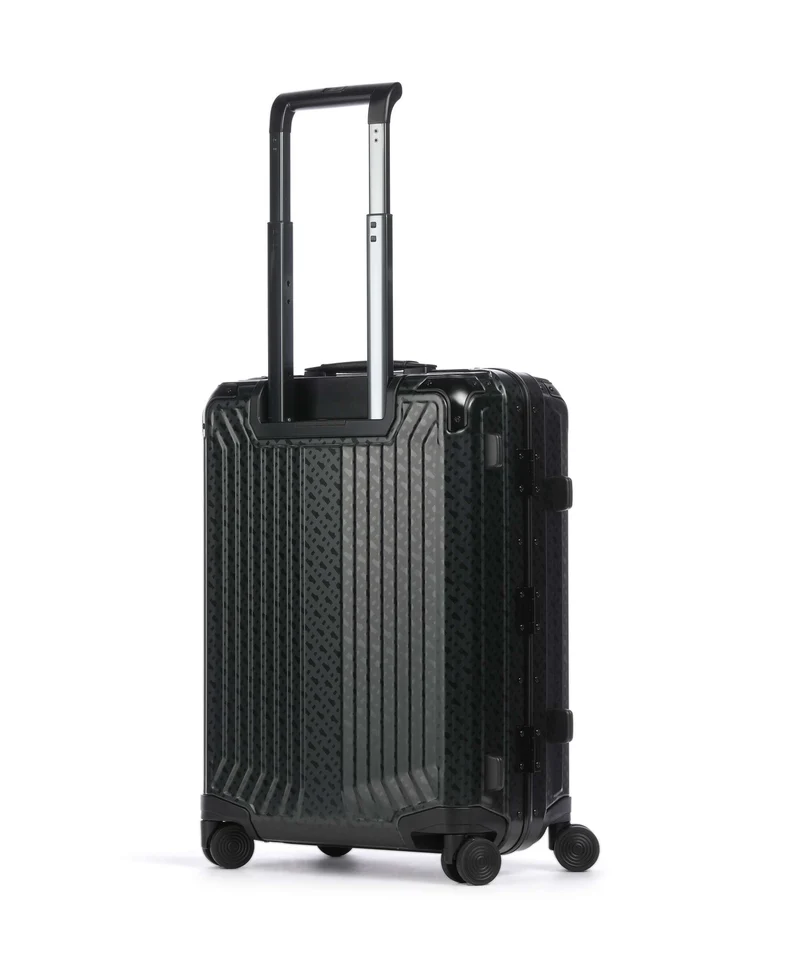 Samsonite Lite-Box Alu Boss Edition Valise 4 roues graphite monogram