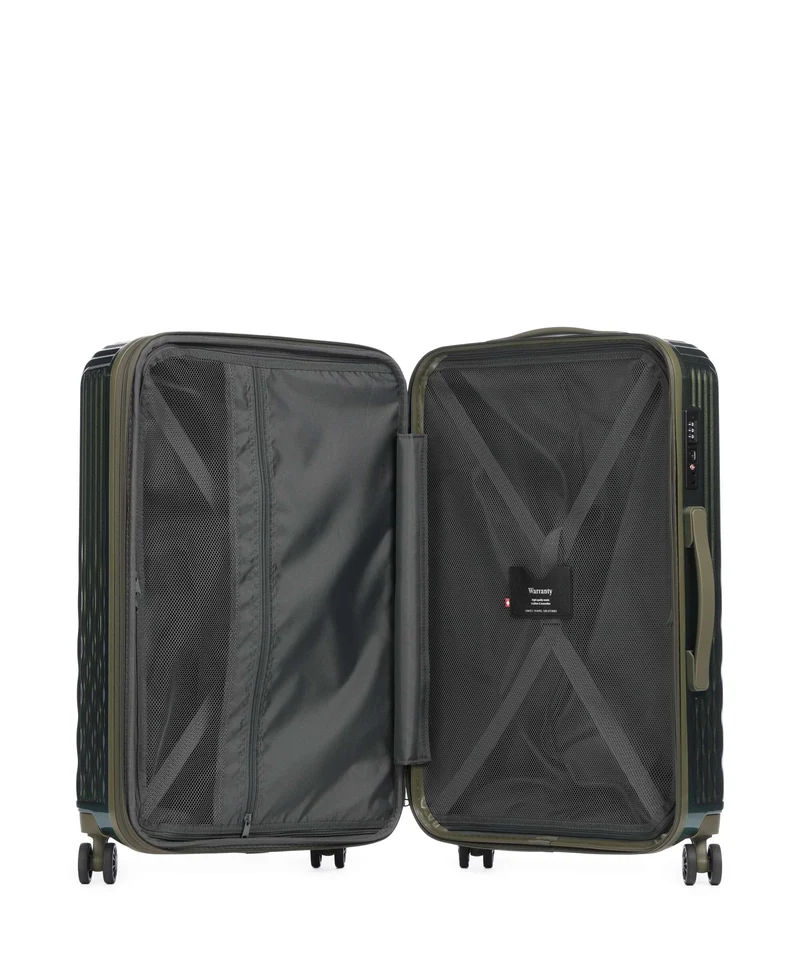 Pack Easy Flow Valise 4 roues bronze green
