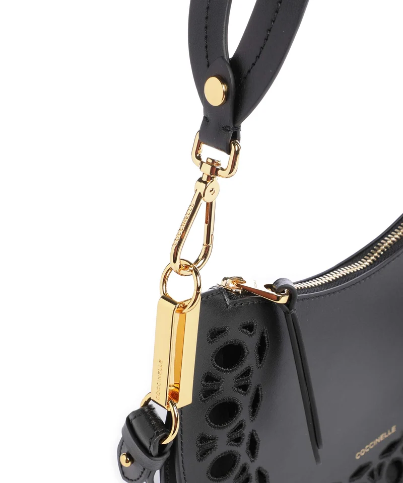 Coccinelle Sunup Monogram Sangallo Sac porté épaule noir