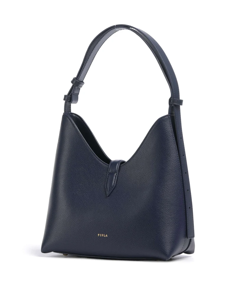 Furla Goccia S Sac porté épaule ink blue