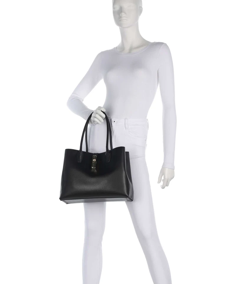 Furla Goccia M Cabas nero