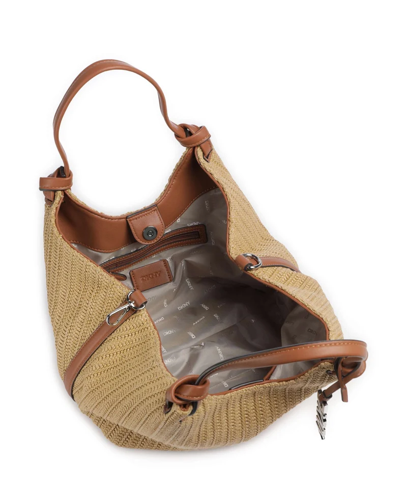 DKNY Paula Medium Cabas natural/saddle