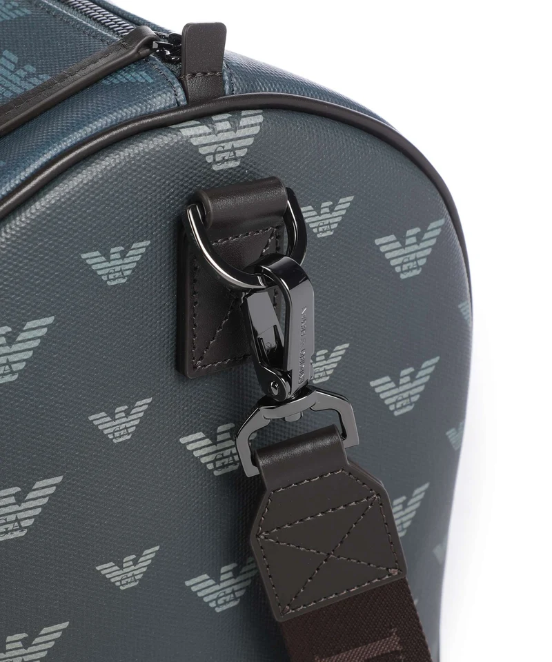 Emporio Armani Special Minorca Sac week-end blu/eagle all over