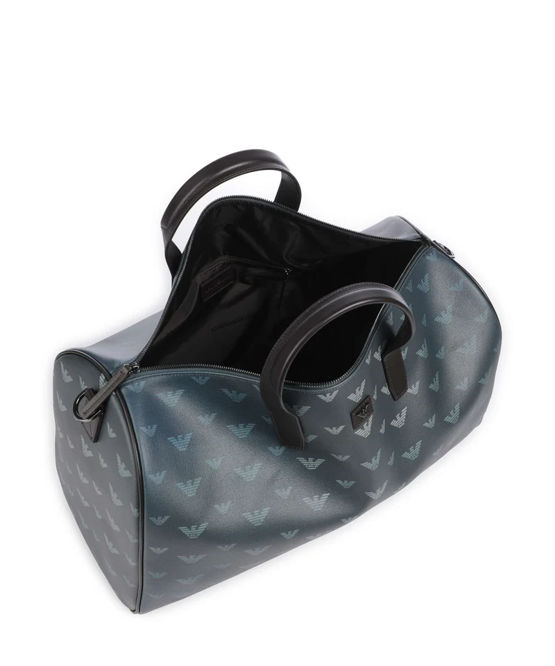 Emporio Armani Special Minorca Sac week-end blu/eagle all over