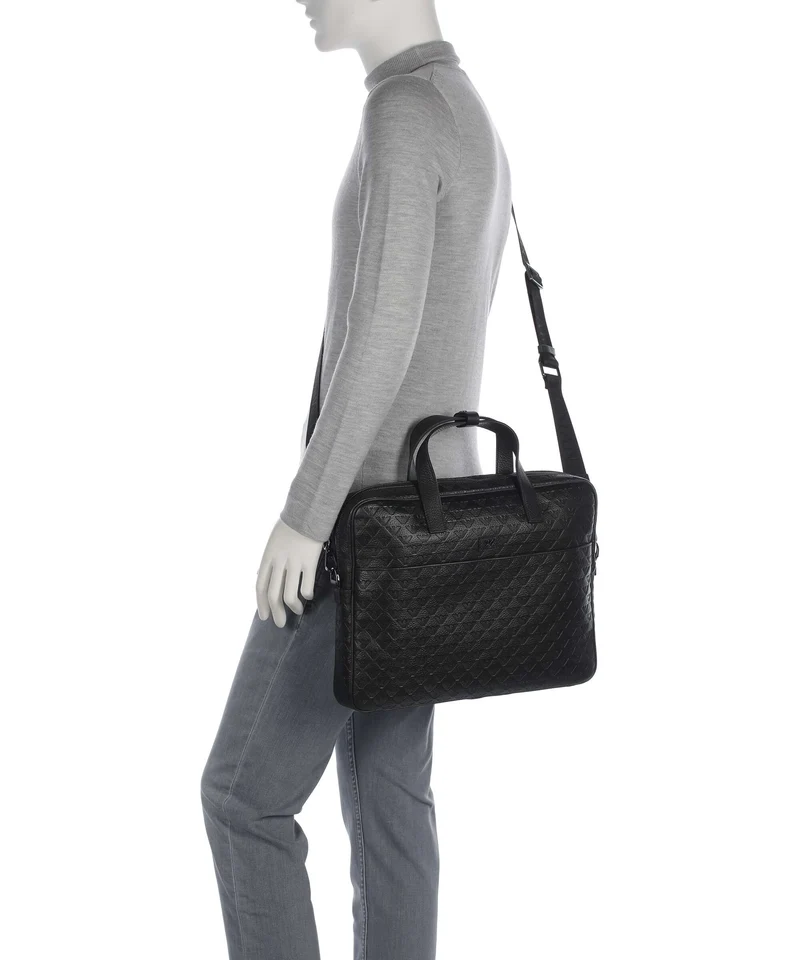Emporio Armani Minorca Porte-document black beauty