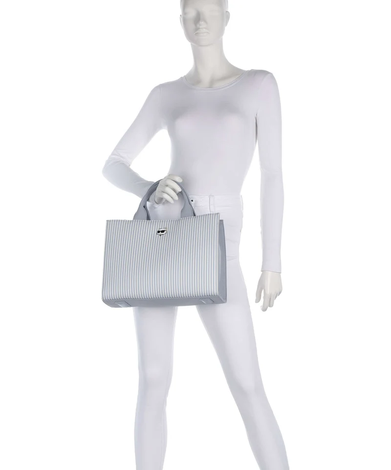 Karl Lagerfeld Ikon Medium Sac à main kentucky blue stripe