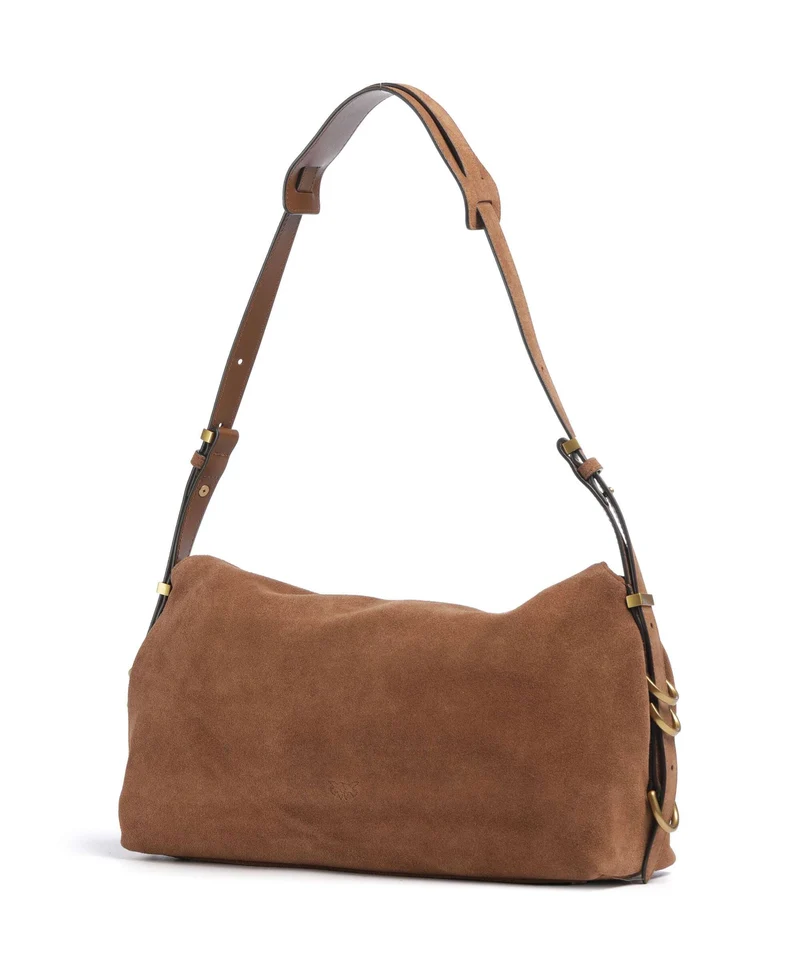 Pinko Saddle Classic Sac fourre-tout marrone/leone/antique gold