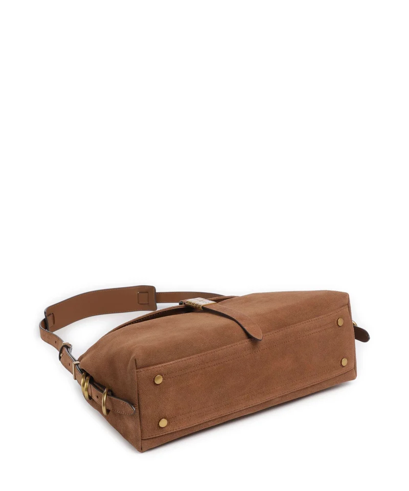 Pinko Saddle Classic Sac fourre-tout marrone/leone/antique gold