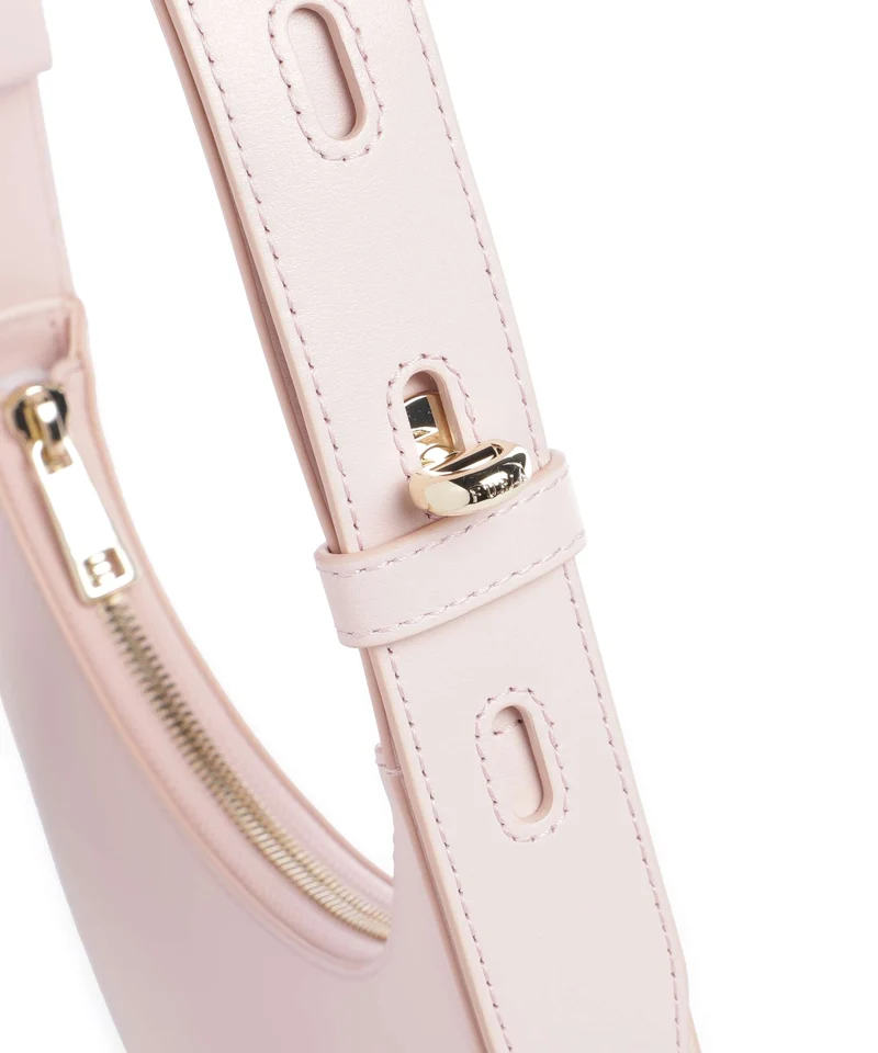 Furla Delizia Mini Sac porté épaule dusty pink