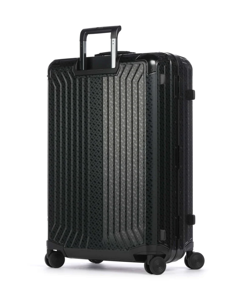 Samsonite Lite-Box Alu Boss Edition Valise 4 roues graphite monogram