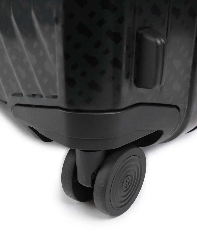 Samsonite Lite-Box Alu Boss Edition Valise 4 roues graphite monogram