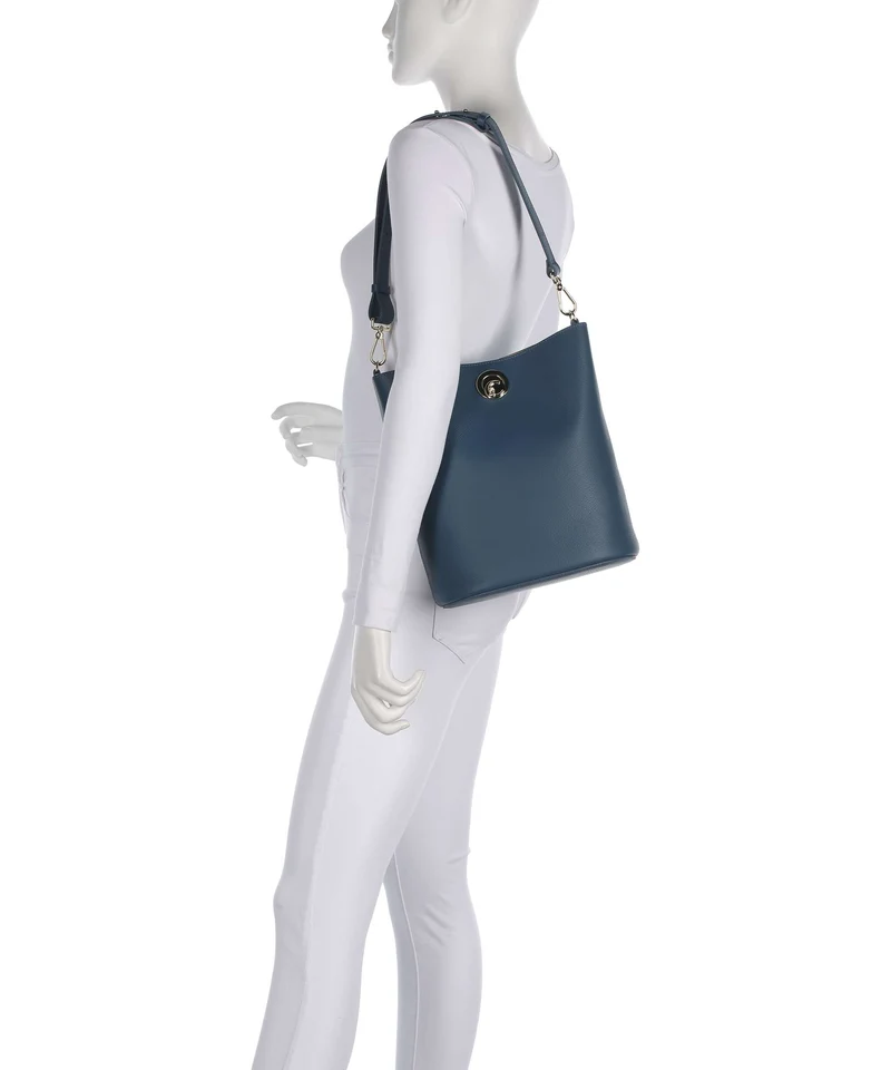 Coccinelle Nikla Sac seau deep blue/sandshell