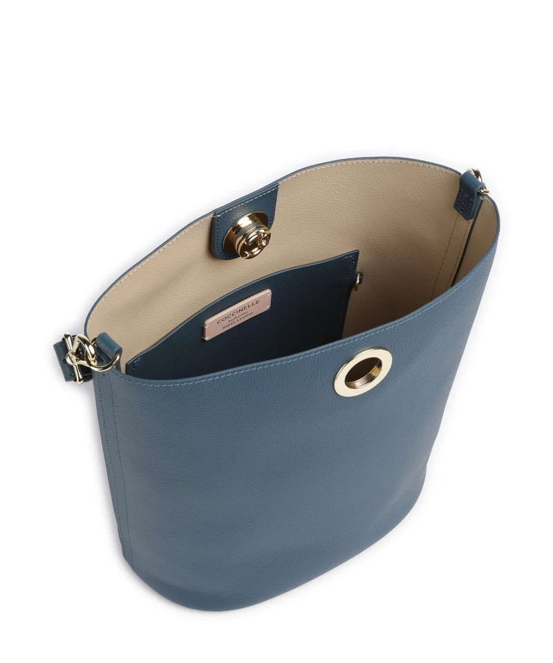 Coccinelle Nikla Sac seau deep blue/sandshell