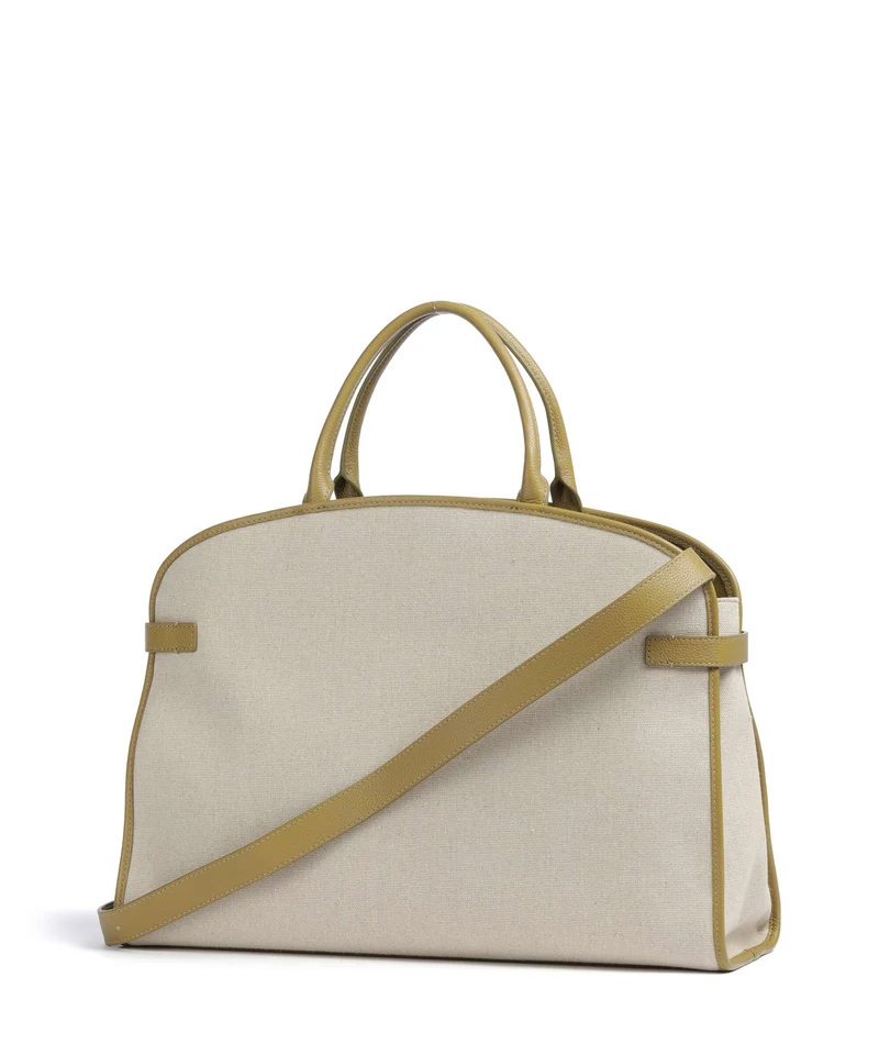 Coccinelle Sabine Canvas Sac à main natural/seagrass