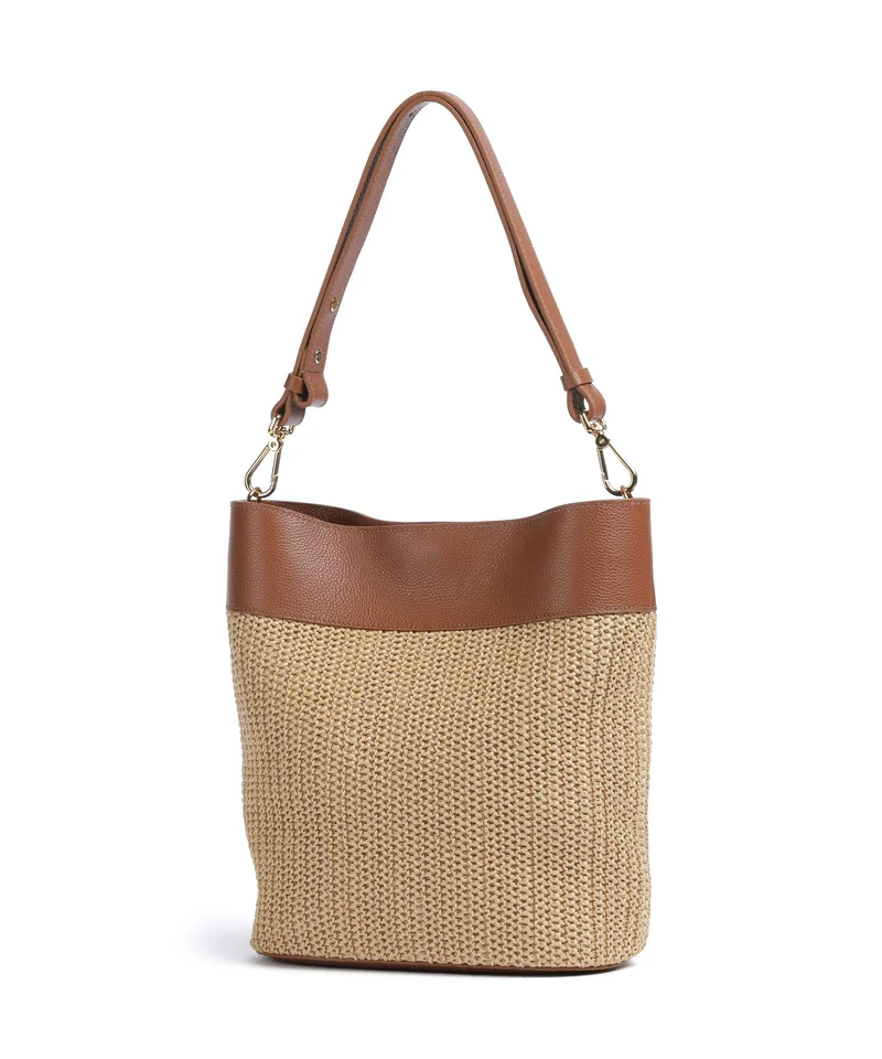 Coccinelle Nikla Sac seau natural/cognac