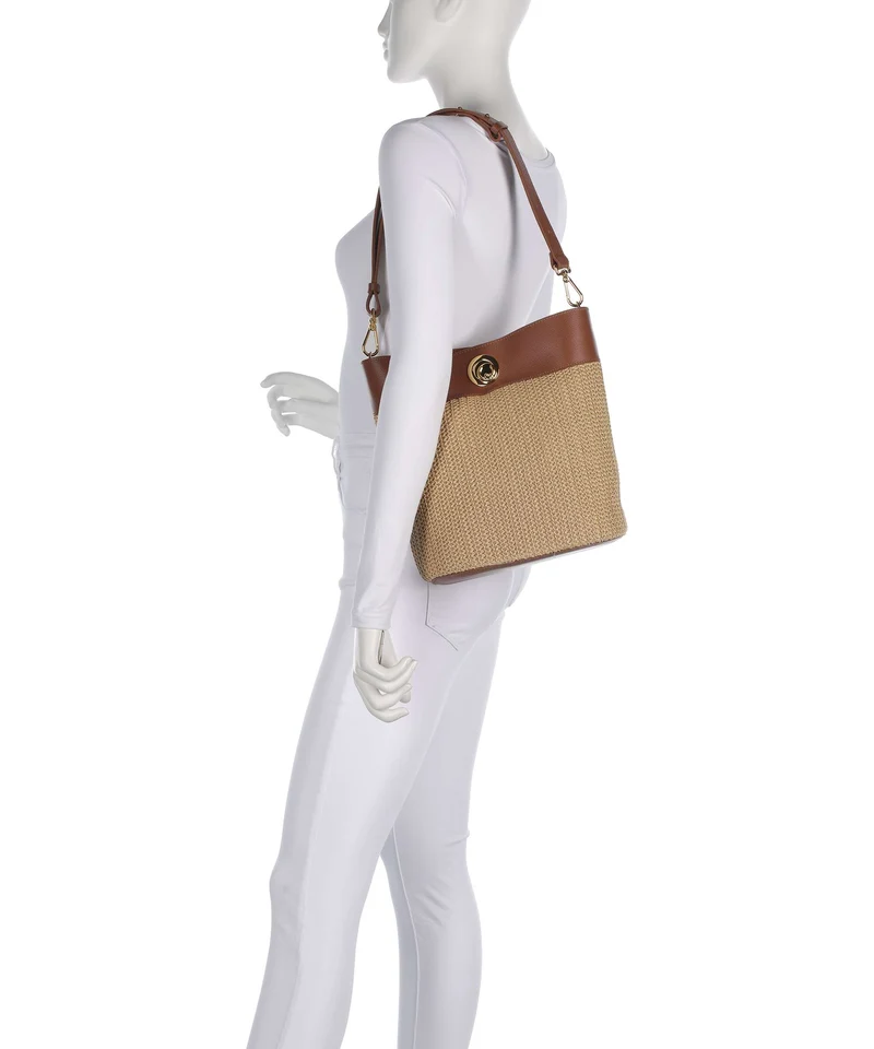 Coccinelle Nikla Sac seau natural/cognac