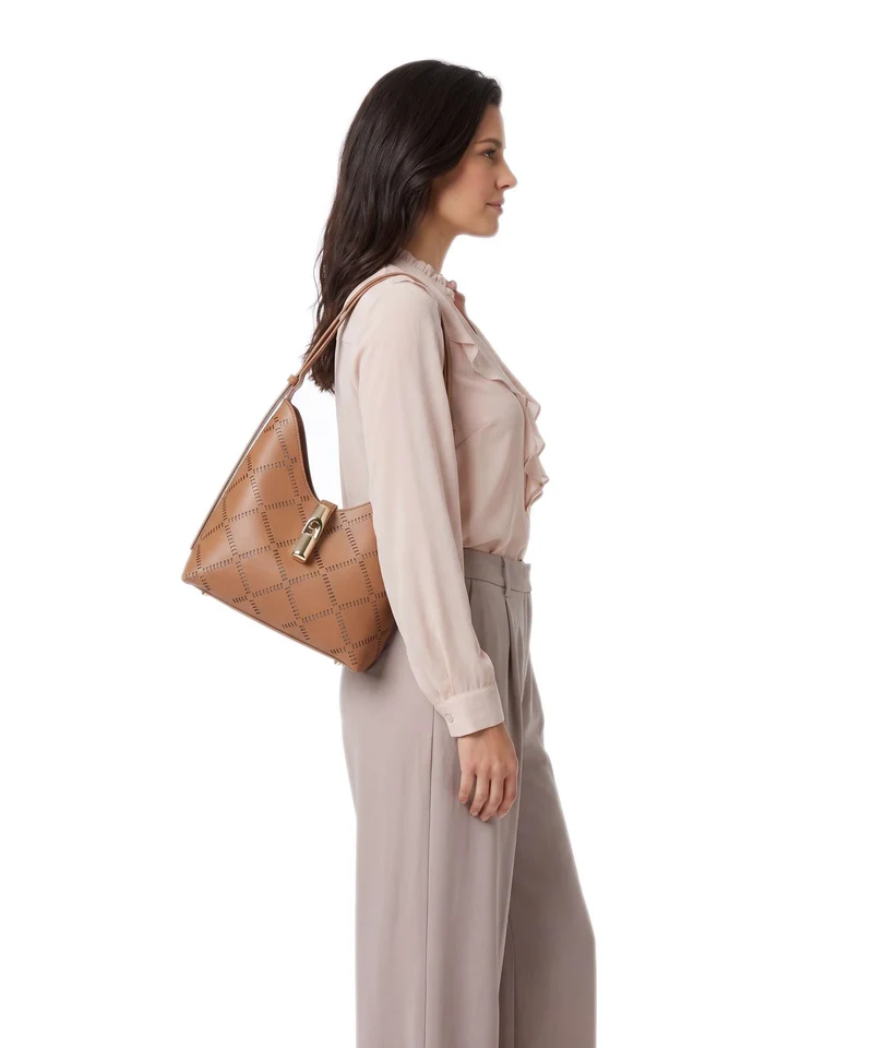 Furla Goccia S Sac fourre-tout brandy
