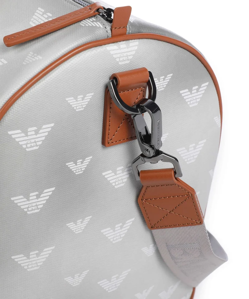 Emporio Armani Special Minorca Sac week-end grey/eagle allover