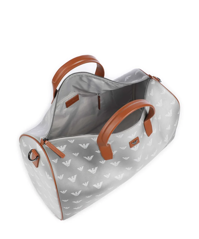 Emporio Armani Special Minorca Sac week-end grey/eagle allover