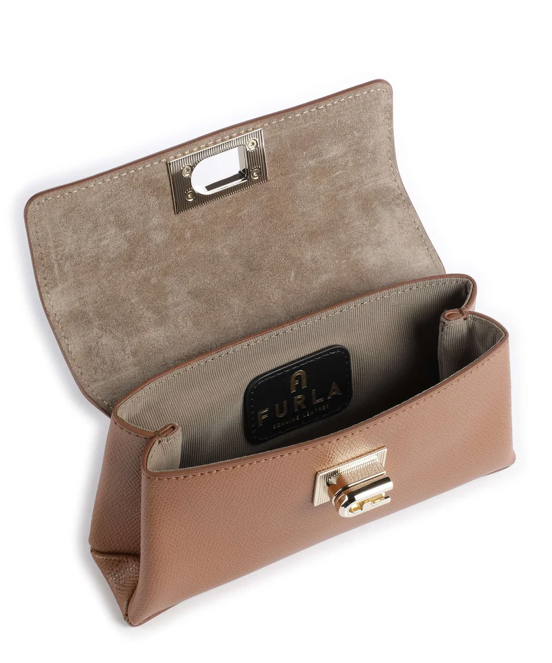 Furla 1927 Mini Sac bandoulière cognac