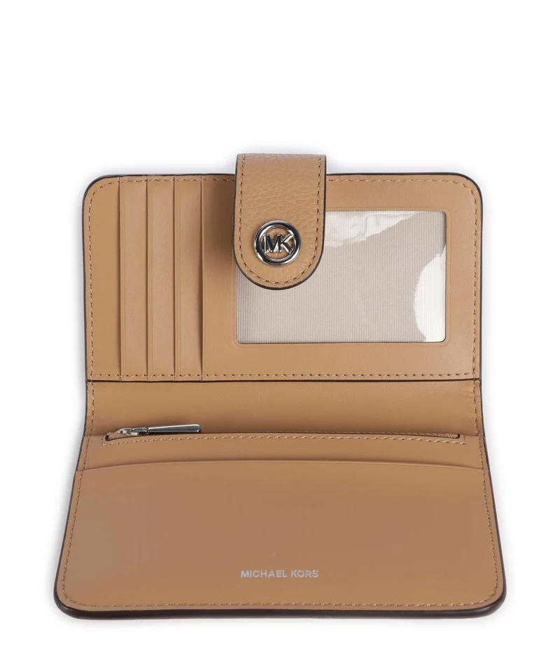 Michael Kors MK Pop Charm Medium Portefeuille peanut