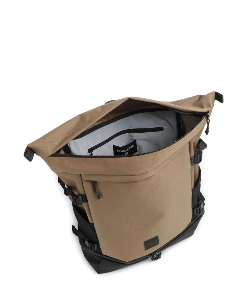Strellson New Ham Sebastian Sac à dos roll-top mud