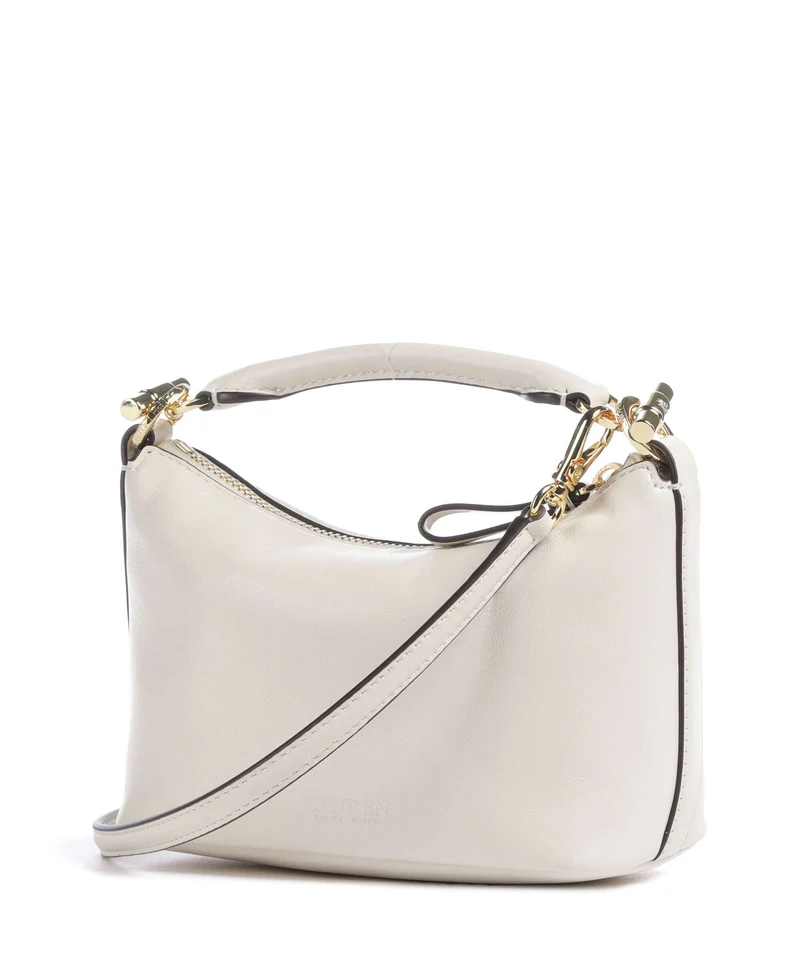 Lauren Ralph Lauren Blaike Mini Sac bandoulière soft white