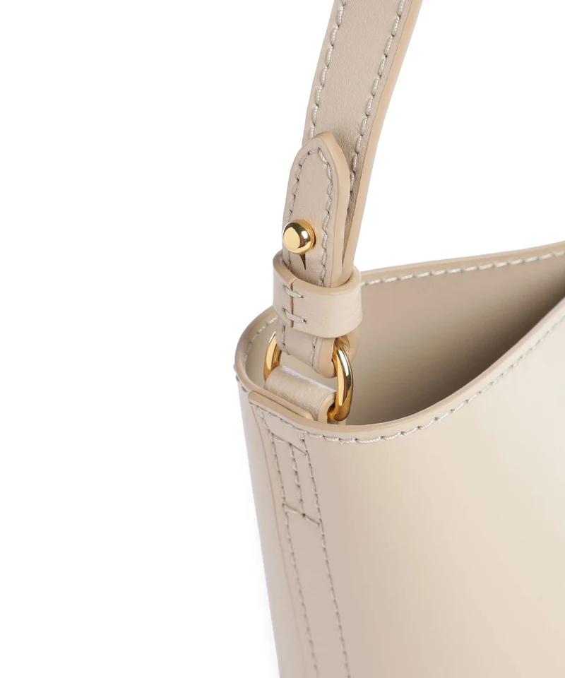 Coccinelle Nikla Monogram Sangallo Sac seau sandshell