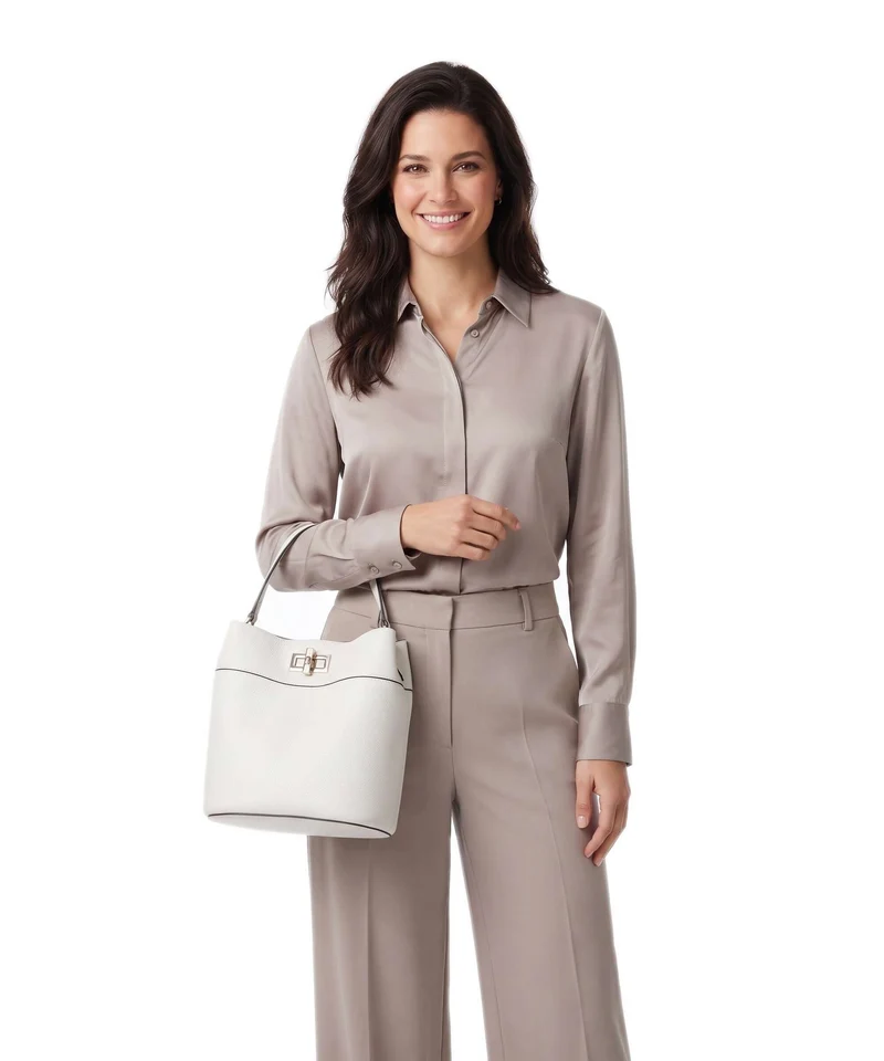 Furla Amelia M Sac seau talco