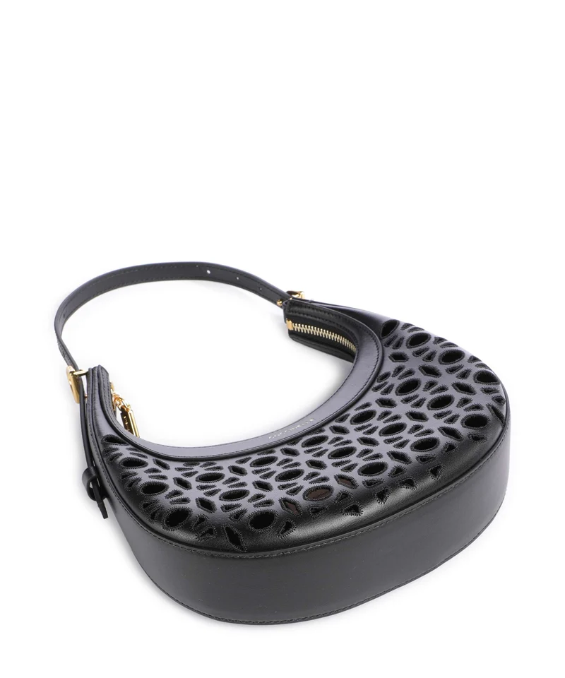 Coccinelle Whisper Monogram Sangallo Sac porté épaule noir